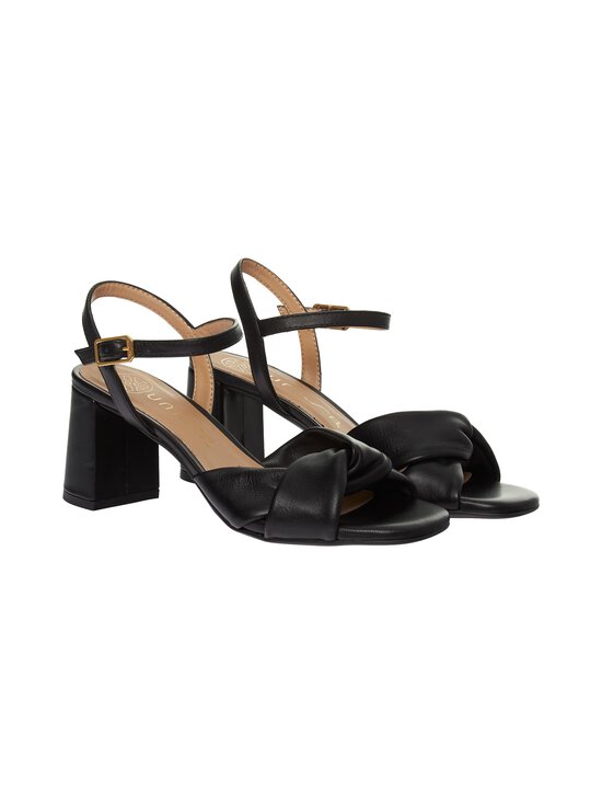 Unisa - Medway Block Heel -nahkasandaalit - BLACK | Stockmann - photo 5