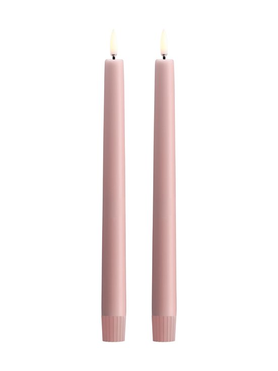 UYUNI - Smooth LED -kruunukynttilä 2 -pack - ROSE POWDER | Stockmann - photo 1