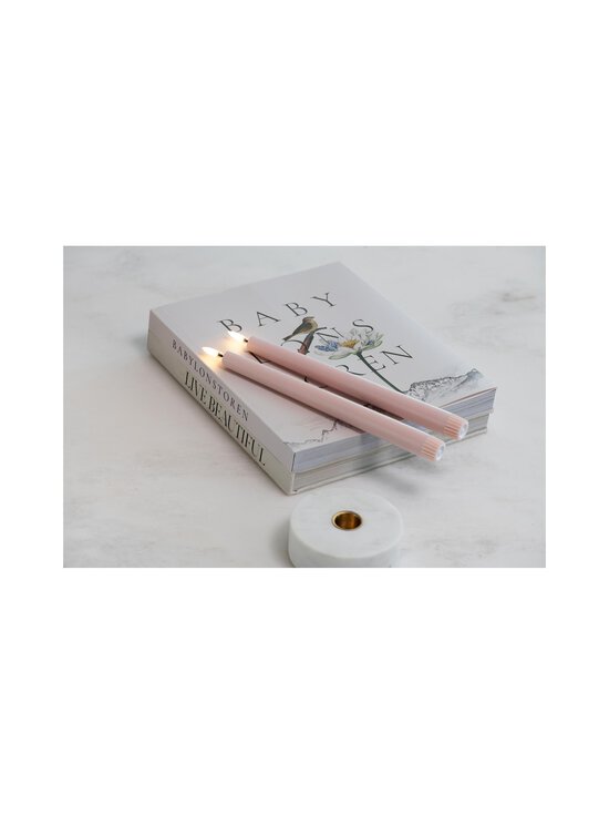 UYUNI - Smooth LED -kruunukynttilä 2 -pack - ROSE POWDER | Stockmann - photo 3