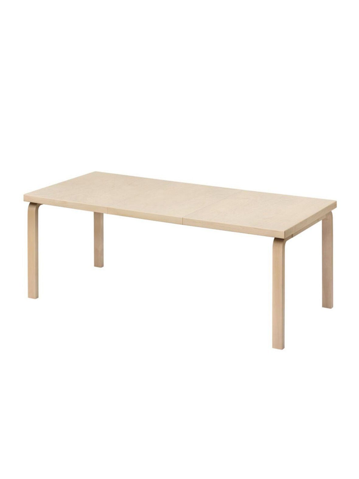 Pöytä 97 koivu 85 x 135-190 cm