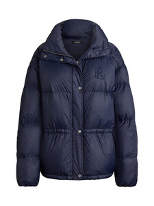 Lauren Ralph Lauren - Woven Puffer Logo stepēta jaka - 002 LAUREN NAVY | Stockmann