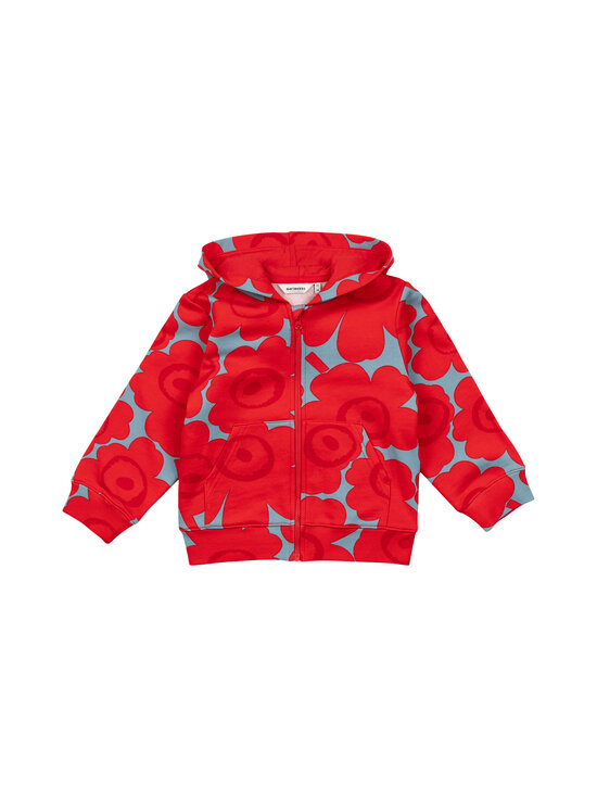 Marimekko - Logot Unikko II jaka ar kapuci - 530 RED, LIGHT BLUE | Stockmann - photo 1