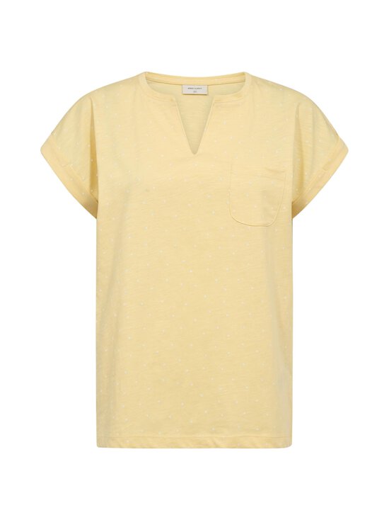 Freequent - T-särk FQViva - 1119 GOLDEN HAZE W. STAR OFF-WHITE | Stockmann - photo 1