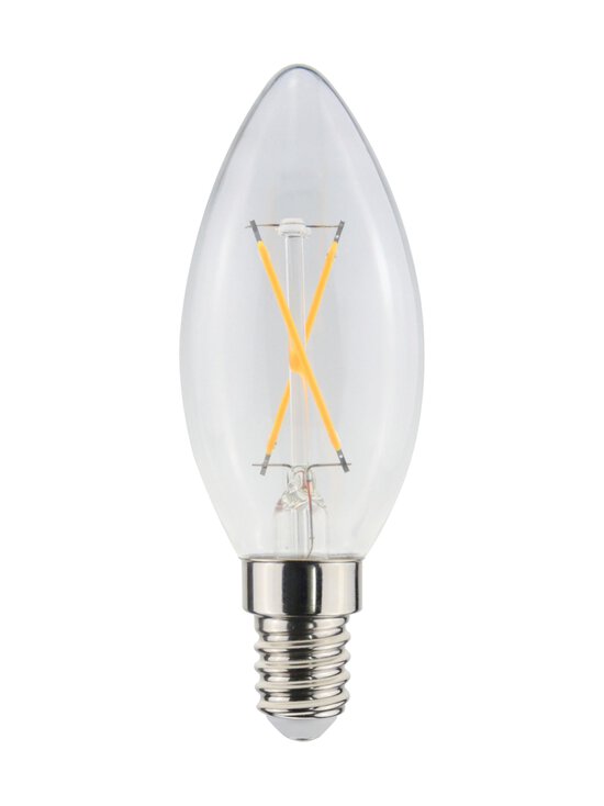 Airam - LED DECFG C35 822 90lm E14 -filamenttilamppu - TRANSPARENT | Stockmann - photo 1