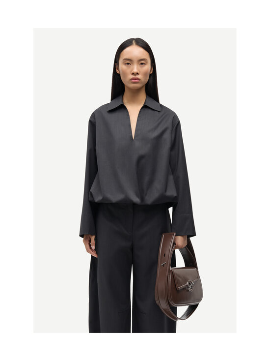 Samsoe Samsoe - Sadaphne-pusero - CLR999109 BLACK MEL. | Stockmann - photo 3