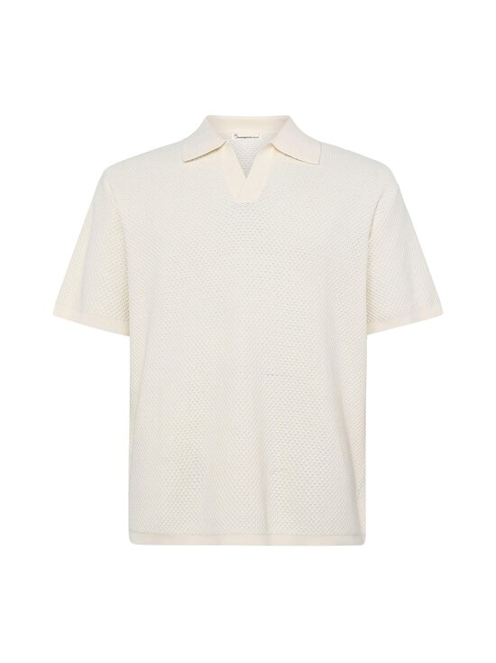 Knowledge Cotton Apparel - Organic Cotton Polo t-paita - 1387 EGRET | Stockmann - photo 1