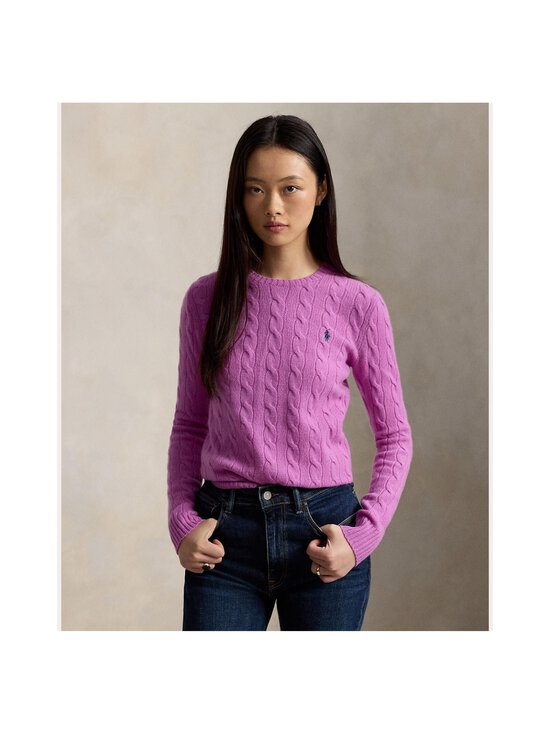 Polo Ralph Lauren - Palmikkoes kampsun Julianna - 506 THISTLE PINK | Stockmann - photo 2