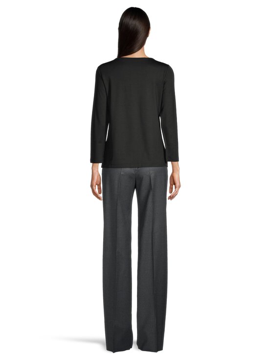 ESSENTIALS by Stockmann - Jane trikotāžas krekls - BLACK | Stockmann - photo 3