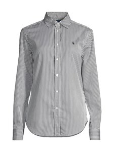 Polo Ralph Lauren - Pluus Crlte Button Front - 1322B WHITE/POLO BLACK | Stockmann