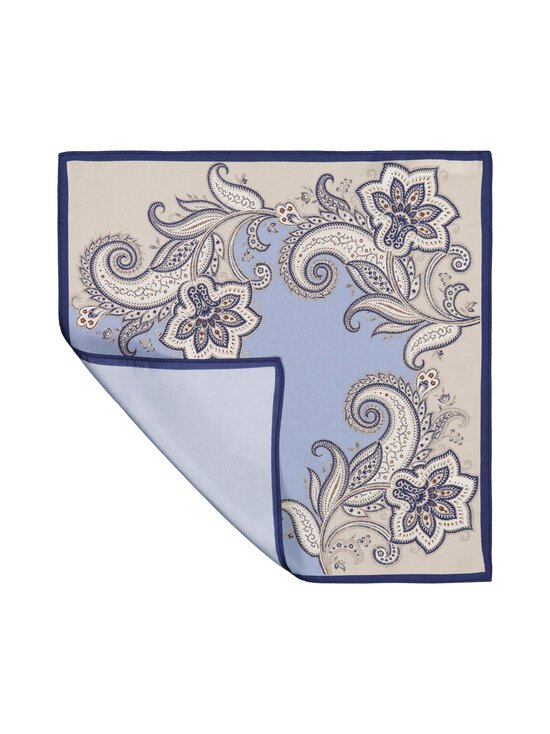 Stockholm Kravatt - Big Paisley -silkkitaskuliina - 4 NAVY/LIGHT BLUE | Stockmann - photo 2