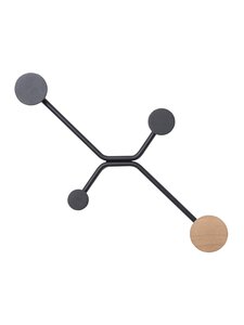 Gazzda - Hook-seinänaulakko - BEIGE,MUSTA,TAMMI | Stockmann