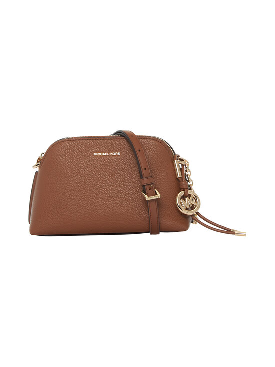 Michael Michael Kors - Small Dome Chain Xbody -nahkalaukku - 230 LUGGAGE | Stockmann - photo 1