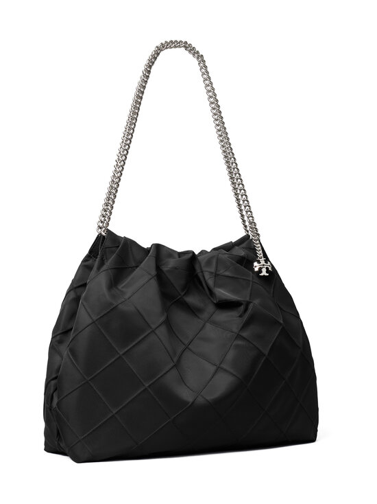 Tory Burch - Fleming Nylon Hobo -käsilaukku - BLACK | Stockmann - photo 3