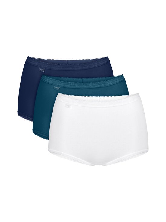 Sloggi - Basic Maxi -alushousut 3-pack - 0032 BLUE PRINTS | Stockmann - photo 1