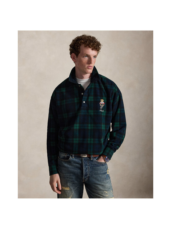 Polo Ralph Lauren - Fliispusa Knit Polo Bear - 001 BLACKWATCH | Stockmann - photo 1