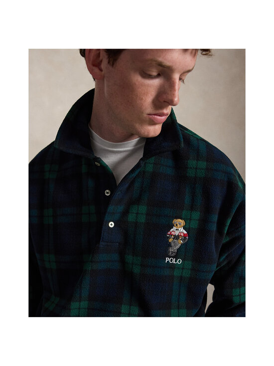 Polo Ralph Lauren - Fliispusa Knit Polo Bear - 001 BLACKWATCH | Stockmann - photo 4