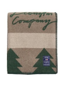 Lexington - Tree Jacquard -villahuopa 130 x 170 cm - 2750-TH10 BEIGE/GREEN Lexington - Tree Jacquard -villahuopa 130 x 170 cm - 2750-TH10 BEIGE/GREEN | Stockmann