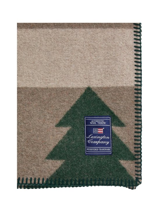 Lexington - Tree Jacquard -villahuopa 130 x 170 cm - 2750-TH10 BEIGE/GREEN - photo 3 Lexington - Tree Jacquard -villahuopa 130 x 170 cm - 2750-TH10 BEIGE/GREEN | Stockmann - photo 3