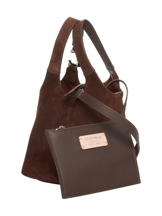 Coccinelle - Easy Shopper S zamšādas soma - W20 BRUNETTE/BRUNET - photo 2 Coccinelle - Easy Shopper S zamšādas soma - W20 BRUNETTE/BRUNET | Stockmann - photo 2