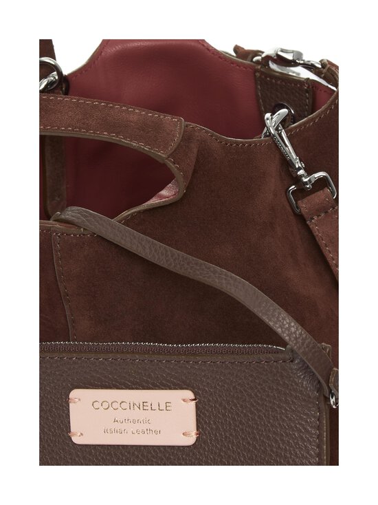 Coccinelle - Easy Shopper S zamšādas soma - W20 BRUNETTE/BRUNET - photo 3 Coccinelle - Easy Shopper S zamšādas soma - W20 BRUNETTE/BRUNET | Stockmann - photo 3