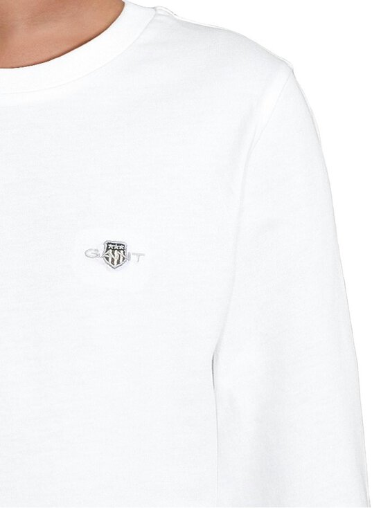 GANT - Trikotaažsärk Shield - 110 WHITE - photo 6 GANT - Trikotaažsärk Shield - 110 WHITE | Stockmann - photo 6