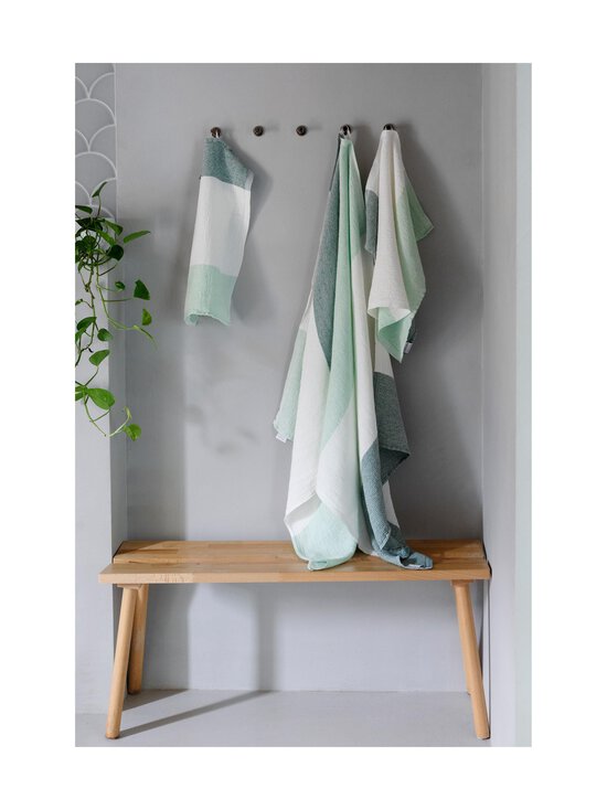 Lapuan Kankurit - Terva-pellavapyyhe - 78 WHITE-GREEN-MINT | Stockmann - photo 3