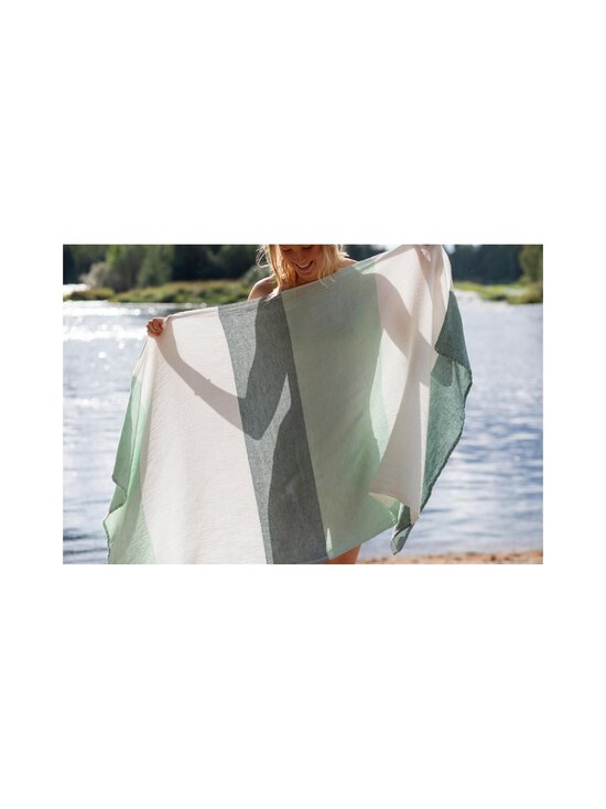 Lapuan Kankurit - Terva-pellavapyyhe - 78 WHITE-GREEN-MINT | Stockmann - photo 6