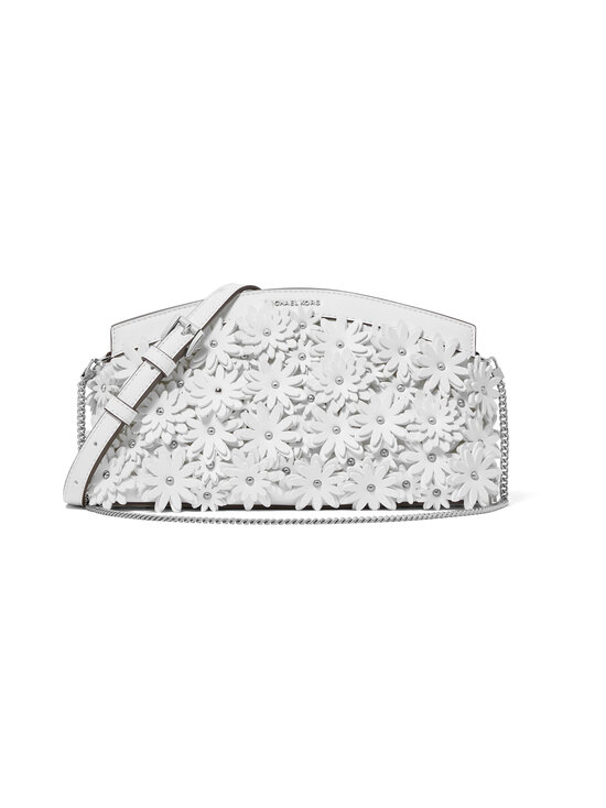 Michael Michael Kors - Athena Small Dome Clutch Xbody -laukku - 085 OPTIC WHITE | Stockmann - photo 1