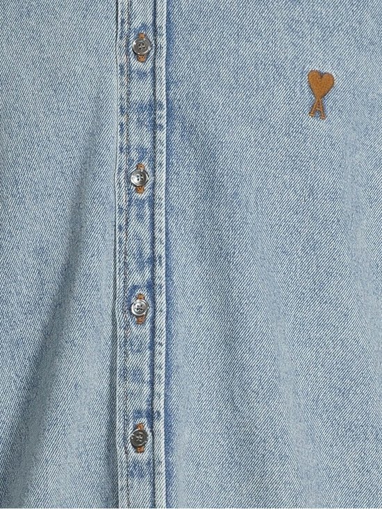Ami - Ami de Coeur -farkkukauluspaita - 480 : BLEU USED - photo 4 Ami - Ami de Coeur -farkkukauluspaita - 480 : BLEU USED | Stockmann - photo 4