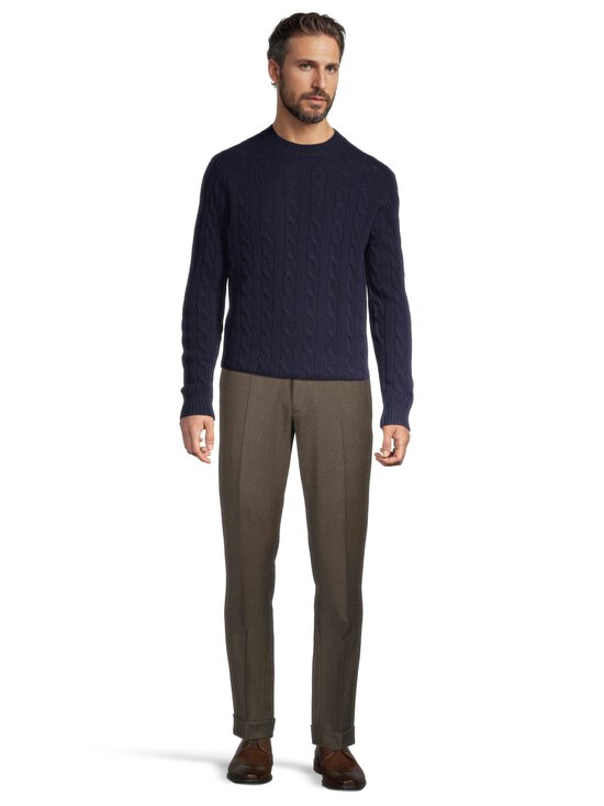 ESSENTIALS by Stockmann - Ossian Soft -palmikkoneule - MIDNIGHT BLUE | Stockmann - photo 2