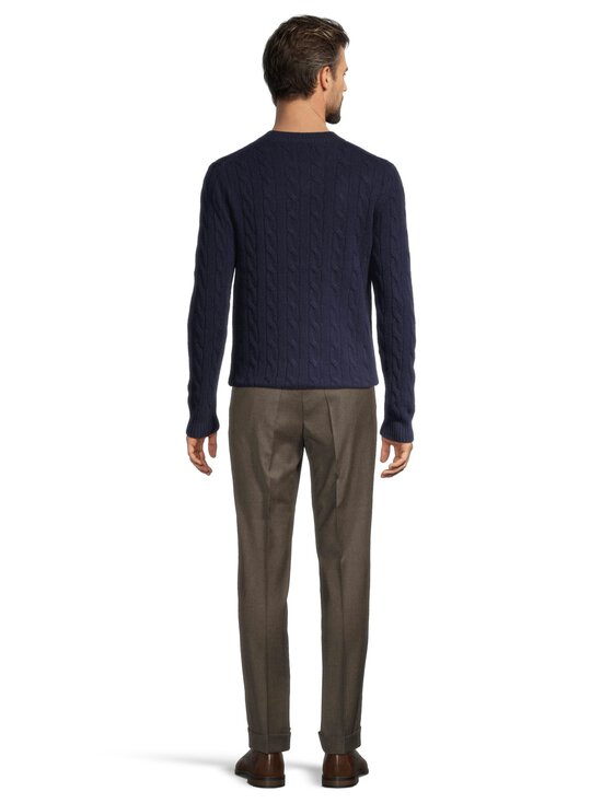 ESSENTIALS by Stockmann - Ossian Soft -palmikkoneule - MIDNIGHT BLUE | Stockmann - photo 3