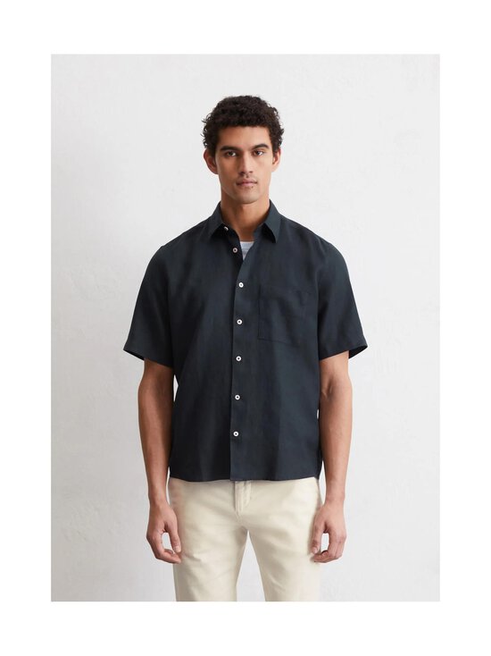 Marc O'Polo - Lühikeste varrukatega triiksärk Kent Collar - 4131 DARK NAVY | Stockmann - photo 2
