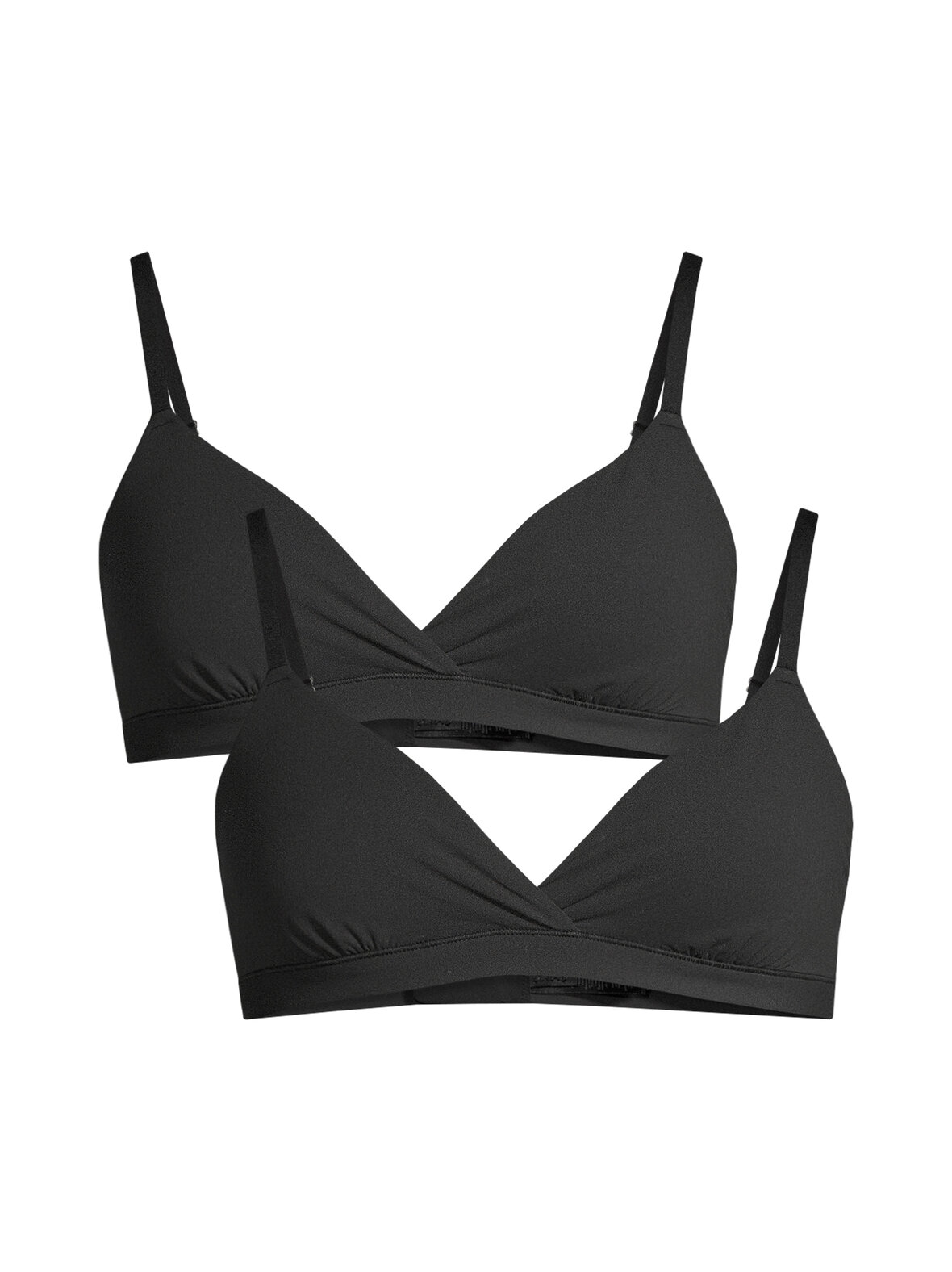 Fits Everybody Crossover Bralette - rintaliivit 2-pack