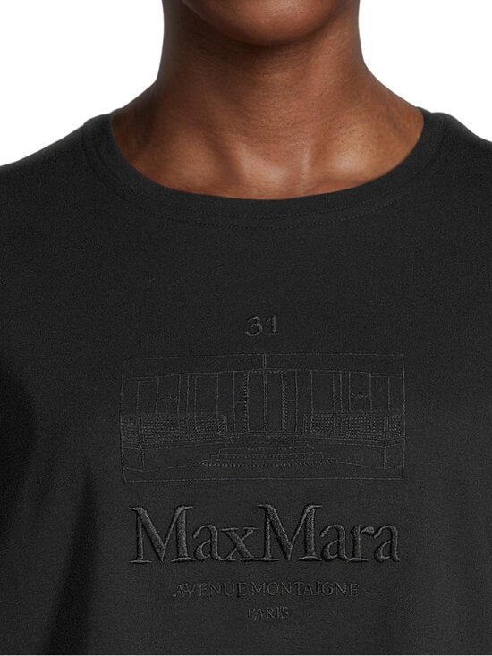 'S MAX MARA - SmmBella t-paita - 011 BLACK | Stockmann - photo 4