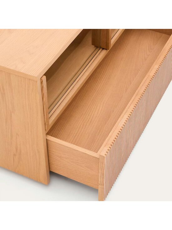 Kave Home - Helvine-senkki tammi/lasi 200 x 54 cm - BROWN | Stockmann - photo 7