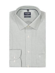 Olymp - Triiksärk Modern Fit Structure Check - 45 GRÜN | Stockmann