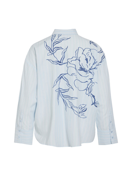 Vila - Viflorina Flock blūze - NANTUCKET BREEZE STRIPES:SNOW WHITE | Stockmann - photo 2