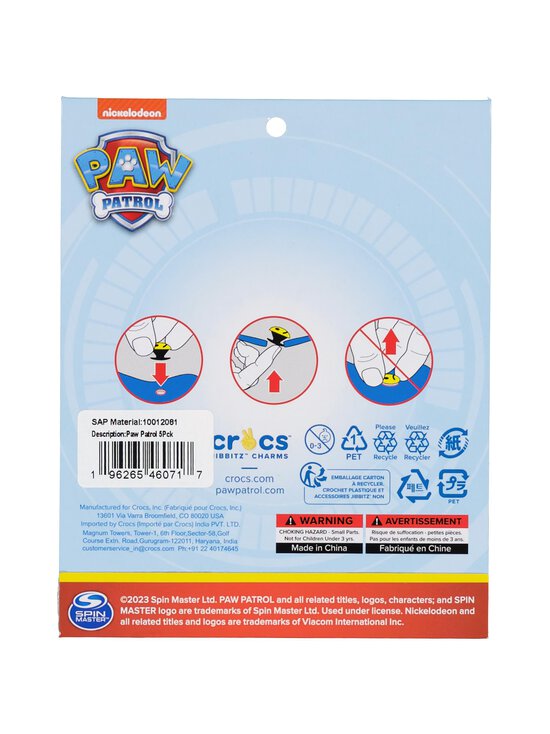 Crocs - Ryhmä Hau Jibbitz -korut 5 kpl - MULTICOLOR | Stockmann - photo 2