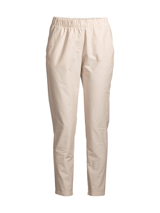 PANT W/ELASTIC WAIST -puuvillahousut