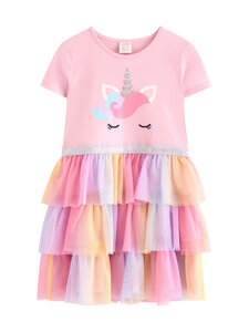 Lindex - Kleit Flounce - 6666 PINK | Stockmann