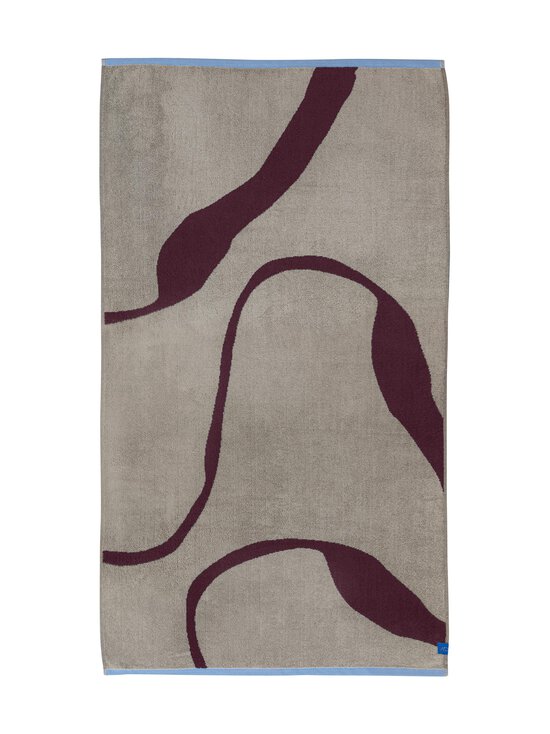 Mette Ditmer Denmark - Nova Arte -pyyhe 70 x 133 cm - 58 WINE/ SAND | Stockmann - photo 1