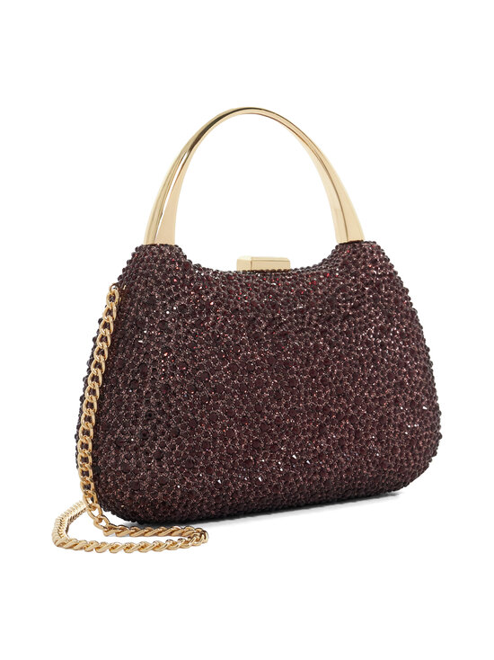 Dune London - Käekott Beamings Diamante Hard Clutch - BURGUNDY | Stockmann - photo 2