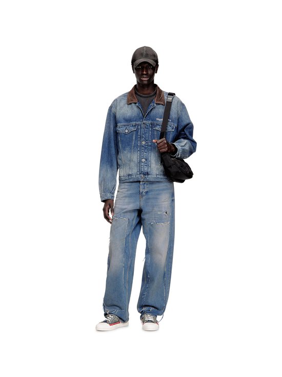 Diesel - Denver-farkkutakki - 01 FADED BLUE DENIM | Stockmann - photo 5