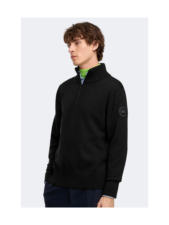 Canada Goose - Rosseau 1/4 Zip -neule - 9061 BLACK - NOIR | Stockmann - photo 4