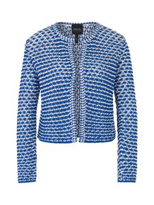 Marc Cain - Neuletakki - 366 BLUE WHITE | Stockmann