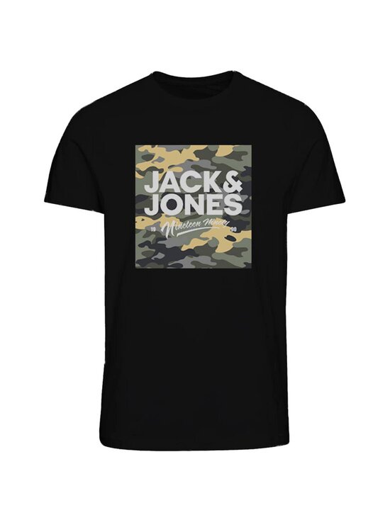 JACK & JONES junior - JJPETE SHAPE TEE Shirt - BLACK - photo 1 JACK & JONES junior - JJPETE SHAPE TEE Shirt - BLACK | Stockmann - photo 1