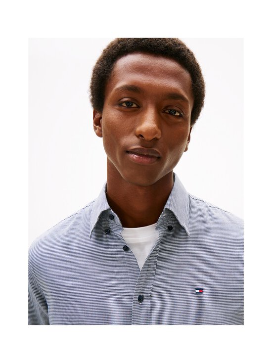 Tommy Hilfiger - Twill Regular Fit -kauluspaita - 0MT SPORT NAVY / CHECK | Stockmann - photo 5