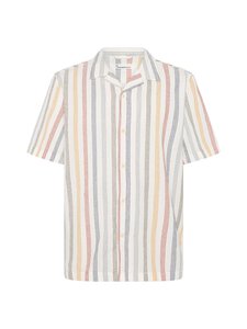 Knowledge Cotton Apparel - Organic Cotton Striped -kauluspaita - 8032 MULTI COLOR STRIPE | Stockmann