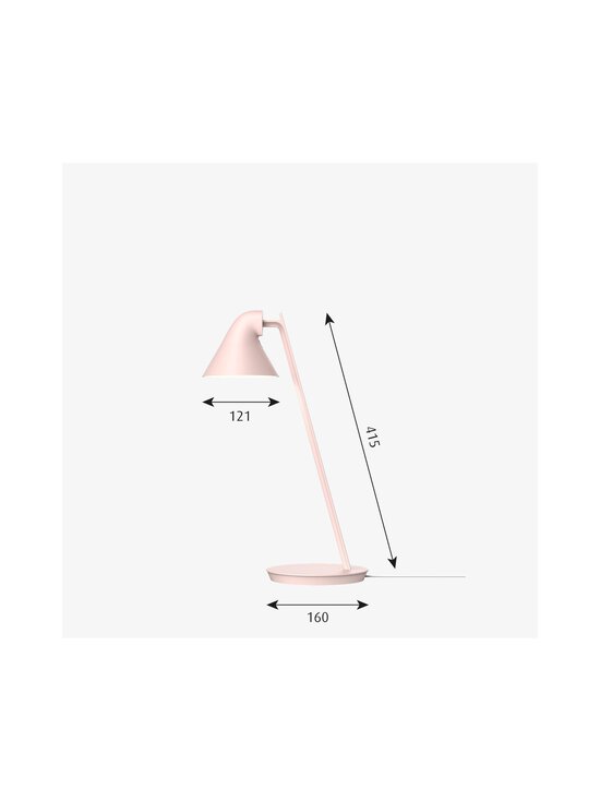 Louis Poulsen - NJP Mini galda lampa - SOFT PINK - photo 2 Louis Poulsen - NJP Mini galda lampa - SOFT PINK | Stockmann - photo 2