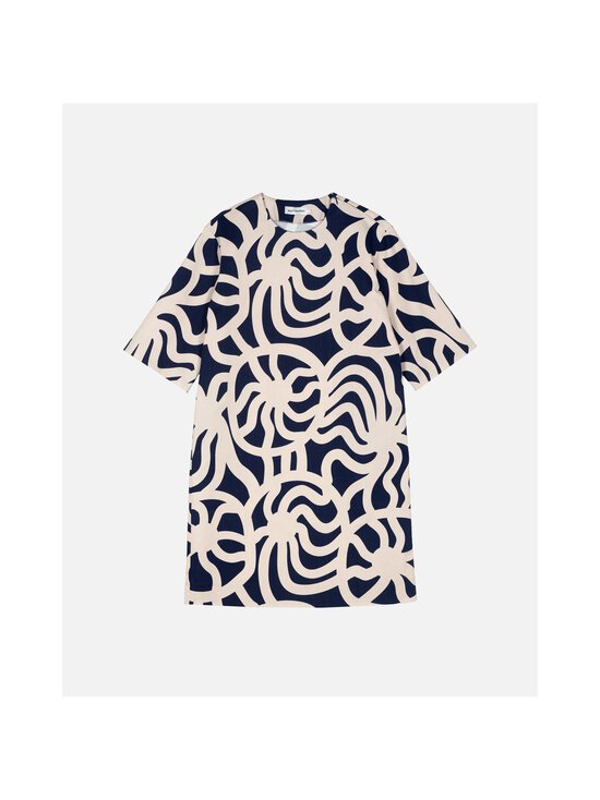 580 DARK NAVY, SAND Marimekko Elen Joonas -mekko | Arkimekot | Stockmann